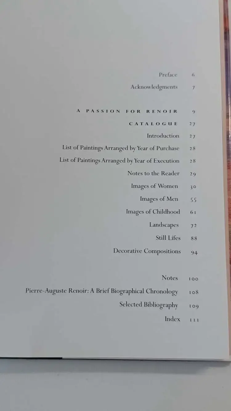 A Passion for Renoir: Sterling and Francine Clark Collect, 1916-1951 Hardcover